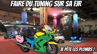 Faire du tuning sur sa FJR  Le pire cest que ça claque [upl. by Ramah]