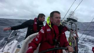 GARMIN VIRB XE Clipper Race fleet take on the Southern Ocean [upl. by Stanfill]