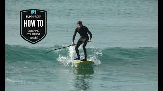 Catching your first waves on a SUP  How to video [upl. by Amice158]