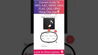 Convert Audio To MP3  AAC  WAVE  M4A  FLAC  OGG OPUS Format  MP3 Converter App  Smart Things [upl. by Husha]