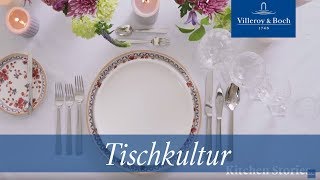 Eine Festtafel richtig decken – Die Gläser  Villeroy amp Boch [upl. by Ruthie]