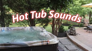 Hot Tub Sounds water sounds white noise asmrwater hottub watersounds [upl. by Cullan]