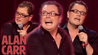 quotMy Skin Is Fking Burning Offquot  BEST OF ALAN CARR [upl. by Baird60]