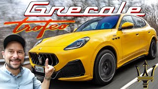 Maserati Grecale Trofeo расови ли са неговите 530 коня [upl. by Annodahs]