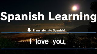 Spanish Learning 20240704 [upl. by Ogawa]