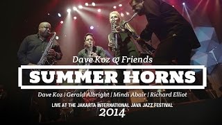 Summer Horns Live at Java Jazz Festival 2014 [upl. by Quartana125]