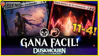 ⚫🔴 EL MEJOR MAZO EN MAGIC ARENA  Magic The Gathering Arena en Español [upl. by Naiviv]