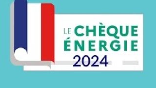 chèque énergie 2024 [upl. by Meekyh]