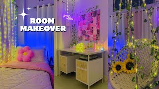 Aesthetic Room Makeover Ideas 🌷  Small Room Makeover  DIY Room Transformation ✨🌸 [upl. by Hollenbeck]