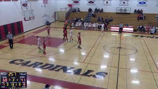 Bangor High School vs Necedah High School Mens Varsity Basketball [upl. by Einnaoj]