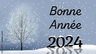 333  Bonne Année 2024  Carte virtuelle de vœux 2024 [upl. by Oiramd]