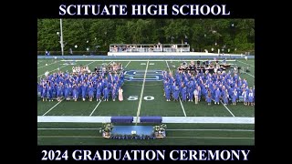 Scituate High School 2024 Graduation Ceremony [upl. by Bornie]