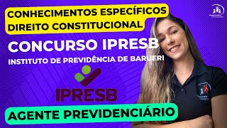 11  Concurso IPRESB  Barueri  Agente Previdenciário  Conhecimentos Específicos [upl. by Eijneb438]