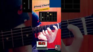 Dmaj Guitar Chord tutorial [upl. by East]