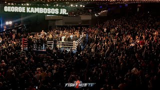 AND NEW GEORGE KAMBOSOS JR DEFEATS TEOFIMO LOPEZ [upl. by Annel]