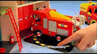 Fireman Sam Deluxe Firestation and Training Tower playsets [upl. by Nwahsear]