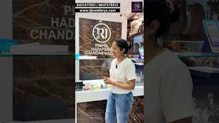 RJ JEWELLERS PUNE  CUSTOMER REVIEW  FORMING JEWELLERY  ONE GRAM GOLD JEWELLERY [upl. by Adnomar126]