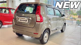 NEW WAGON R LXI BASE MODEL GREY COLOUR 2023  MARUTI SUZUKI WAGON R LXI VARIANT REVIEW [upl. by Wolfram]