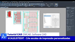 Tutorial CAD Como personalizar as escalas de desenho no ZWCAD com o comando SCALELISTEDIT [upl. by Mallory580]