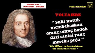 voltaire VOLTAIRE  QUOTES FILSUF PENCERAHAN PRANCIS [upl. by Ariad]