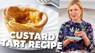 Pasteis de nata how to make at home the famous portuguese custard tarts [upl. by Fawnia788]