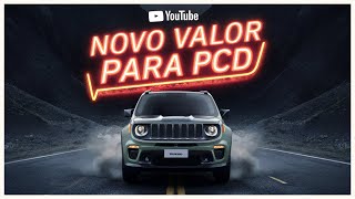 Jeep Renegade para PcD Redução de até R 322 mil [upl. by Kyrstin]