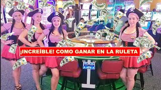 ESTRATEGIA PARA GANAR 100 Diarios En La RULETA Casino [upl. by Atteniuq]