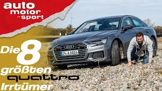 Alles Quattro Die 8 größten AllradIrrtümer  Bloch erklärt 47  auto motor und sport [upl. by Agnella]