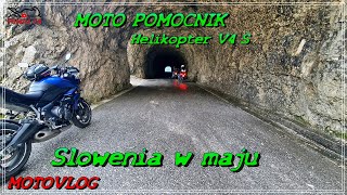 Moto pomocnik  Helikopter V4S od Ducati  Zatkane uszy  Mangart  MotoVlog [upl. by Niltiac]