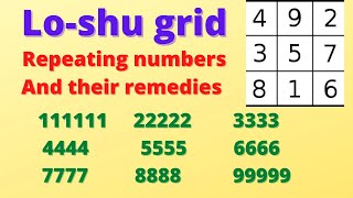 Repetitive Numbers and Missing Numbers Remedies 11111 2222 3333 4444 55556666 7777 8888 9999 [upl. by Seiter641]