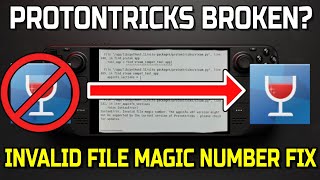 Steam Deck ProtonTricks Broken FIX IT FAST [upl. by Rancell]