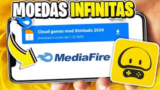 SAIU CLOUD GAMES COM FILA RAPIDA E MOEDAS INFINITAS  CLOUD GAMES ILIMITADO EXPLICAÇÃO [upl. by Eve]