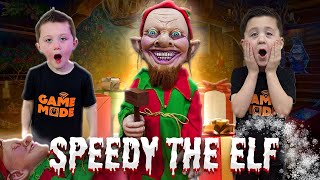 Speedy the Elf Distortions Unlimited  Unbox Setup Christmas Prop  Life Size Christmas Elf [upl. by Karil]