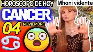 🌓GIGANTE ES EL SALTO QUE VAS A VIVIR❗️ Cancer ♋ MONHI VIDENTE 🔮 Horoscopo De Hoy 4 De Noviembre 2024 [upl. by Nick]