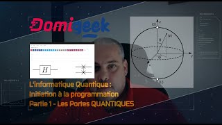 Linformatique Quantique  Initiation à la programmation  Partie 1  Les Portes QUANTIQUES [upl. by Anoyk]