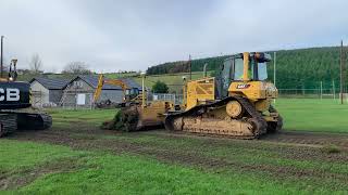 Showtime Kilbride GAA All Weather Pitch Construction Starts [upl. by Okiman]