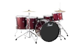 Pearl Roadshow 5piece Complete Drum Set with Cymbals Review by Sweetwater [upl. by Ardiedak517]