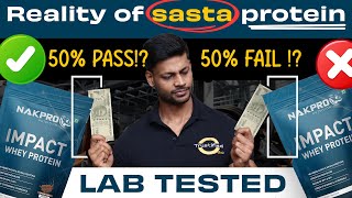 NAKPRO IMPACT WHEY PROTEIN LAB TEST REPORT  PASS OR FAIL  review genuine fitness health [upl. by Ediva]