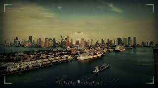 Photoshooting in the Port of Miami  4K Drone Footage [upl. by Camm751]