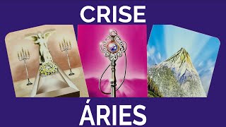 ÁRIES ♈ A CRISE SERÁ VENCIDA [upl. by Airla]