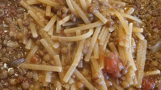 PASTA E LENTICCHIE DIETETICA [upl. by Goldarina]