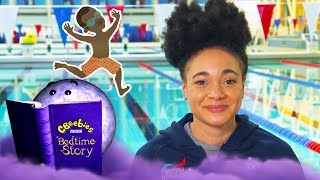 Bedtime Stories  Alice Dearing reads Jabari Jumps  CBeebies [upl. by Gentilis]