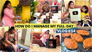 Vlog34💁‍♀️A day in my life motivation  How do I manage my full dayJan272024 home vlog tamil [upl. by Meredithe]