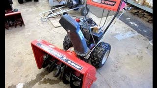 Why A Snowblower Kept Breaking Auger Belts [upl. by Anaderol]