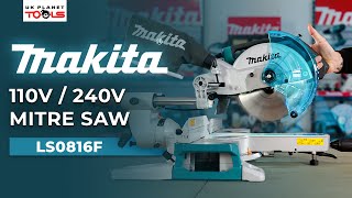 Makita LS0816F 110V240V Corded Mitre Saw [upl. by Atived]