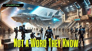 Hfy Short Sci Fi Stories  Not a Word They Know [upl. by Leahci116]