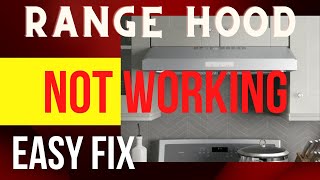 ✨ Range Hood  Noisy Fan amp No Light  Easy FIXES ✨ [upl. by Ahsital751]