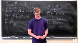 Probability Bernoulli Trials and Binomial Probability [upl. by Lewis]