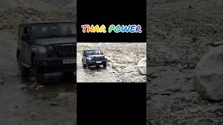 Thar off roading thar thar4x4 tharroxx ladakh travelwithadventure shortsviral tharoffroading [upl. by Winser]