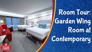 Contemporary Resort  Garden Wing Room Tour  Garden View [upl. by Anoval]